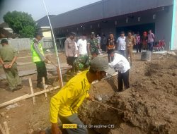 TNI Kawal Kebangkitan Ekonomi Desa, Danramil Sawit Pimpin Peletakan Batu Pertama KDMP Karangduren