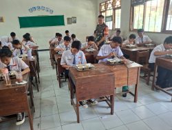 Peran Aktif Babinsa Dalam Membantu Pendistibusian MBG di Sekolah