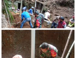 Demi Setetes Kehidupan, Babinsa dan Warga Selo Bersatu Bersihkan Mata Air Tirto Brojo