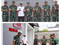 Serda Djoko Beri Motivasi Pelaku UMKM Usaha Pembuatan Shuttlecock