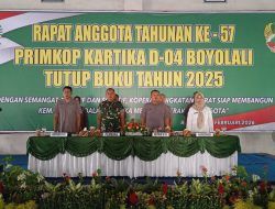 Primkop Kartika D-04 Boyolali Gelar RAT 2025, Perkuat Kemandirian dan Kesejahteraan Anggota