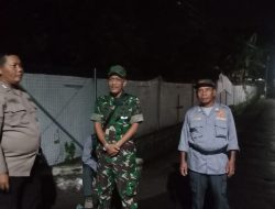 Patroli Malam Babinsa Sawit, Hidupkan Semangat Siskamling di Desa Gombang