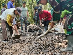 Ini Dia Sosok Mbah Kasidi Yang Turut Mensukseskan TMMD 127 Di Desa Kembang Jatipurno