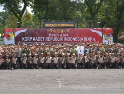 Kasrem 083/Baladhika Jaya Letkol Inf Cahyo Buka Persami KKRI di Secaba Rindam V Brawijaya