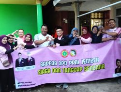 DPD PPNI Jember Sigap Bantu Bencana Banjir Glundengan Tanjungsari dan Sumberjo Wuluhan