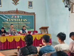 Warga Desa Kembang Dibekali Rasa Cinta Tanah Air dan Hidup Sehat Tanpa Narkoba dalam Penyuluhan TMMD Reguler ke 127 Kodim/0728 Wonogiri