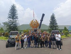 Sinergi dan komunikasi media Jember bersama komandan batalyon infanteri 509 Condro mowo