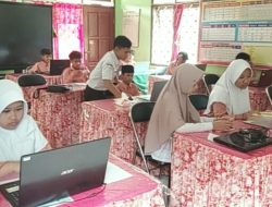 Siswa kelas 6 SD negeri Panti 3 laksanakan simulasi TKA matematika dan bahasa Indonesia 