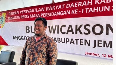 Reses masa persidangan 1 tahun 2026 anggota DPRD kabupaten Jember Budi Wicaksono untuk serap aspirasi warga kecamatan Panti Jember 