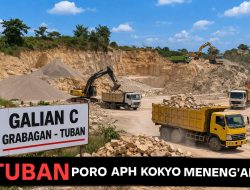 GALIAN C NDUK GRABAGAN TUBAN JARENE GAK ONOK IJINE, POLISI KOK MENENG’AE…??