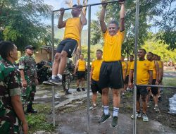 Jaga Kondisi Fisik Tetap Prima, Kodim 0728/Wonogiri Gelar Garjas Periodik