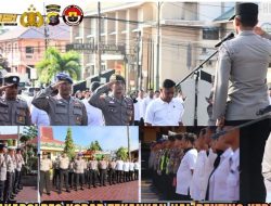 Wakapolres Kobar Tekankan Kedisiplinan dan Antisipasi Karhutla Saat Apel Jam Pimpinan