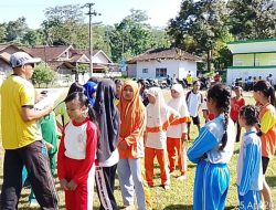 Semangat Sportivitas Warnai Pembukaan O2SN Tingkat Kecamatan Kalisat Diawali Lomba Atletik Kids