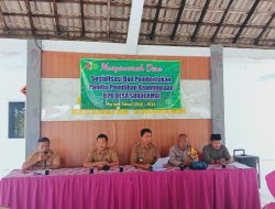 Desa Sukorambi Menggelar Musdes Sosialisasi dan Pembentukan Panitia Pengisian Anggota BPD Periode 2026-2034