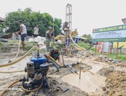 Pro Rakyat! Satgas TMMD Berjibaku Temukan Sumber Air Bersih di Bengkalis