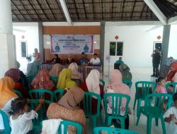 Acara rutinan tim penggerak PKK dan posyandu Pemdes Sukorambi seKecamatan Sukorambi Jember 