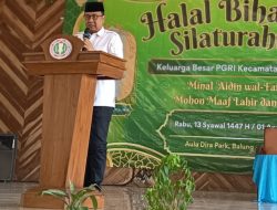 Dalam rangka Halal Bihalal PGRI kecamatan Rambipuji Jember Perkuat Sinergi Harmoni Pasca-Idul fitri 1447 H 