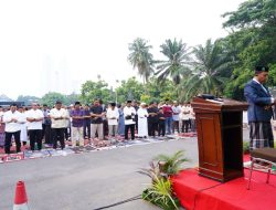 Pangdam I/BB Gelar Sholat Idul Adha dan Serahkan Hewan Kurban di Makodam