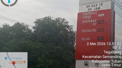 Solar Subsidi Diduga Disedot Massal di SPBU Semanding Tuban, Praktik Terjadi Terbuka Tanpa Penindakan
