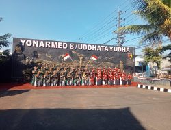 Kunjungan Kerja Danpussenarmed TNI AD Beserta Ibu di Batalyon Armed 8/Uddhata Yudha 