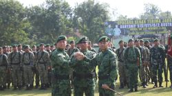 Sertijab Komandan Yonif 515/UTY Kostrad Berlangsung Penuh Rasa Syukur