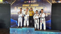 Bripda Bayu Suseno Raih Juara 1 Kejuaraan Judo Piala Kapolda Jatim