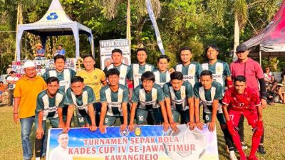 Menang Adu Penalti 4-1, Gajayana FC Wirowongso Tembus Semifinal Kades Cup IV Kawangrejo*