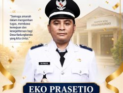 Selamat dan Sukses atas Dilantiknya Eko Prasetio sebagai Kepala Desa Kedungkendo Periode 2026–2034